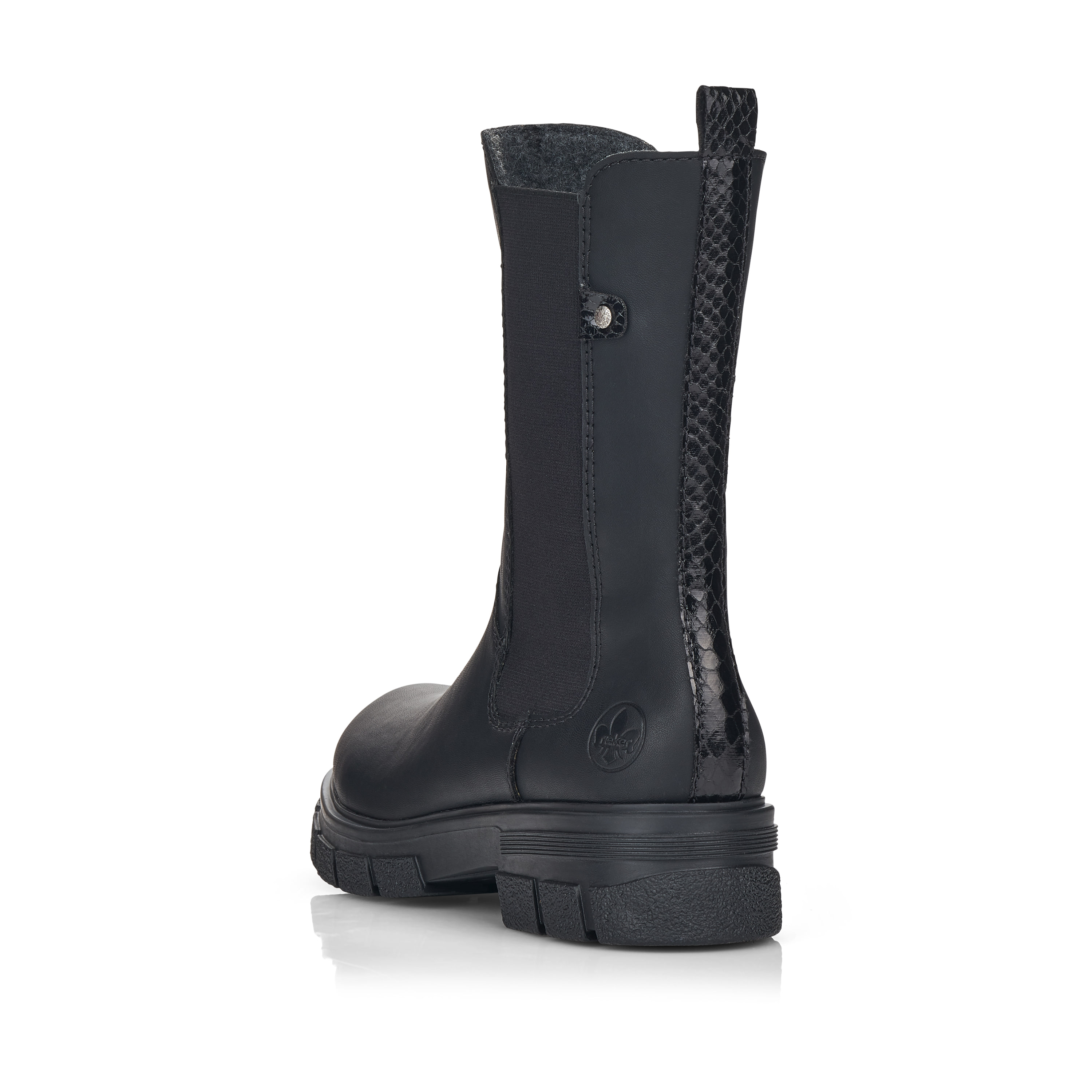 Rieker Damen Chelsea Boots tiefschwarz