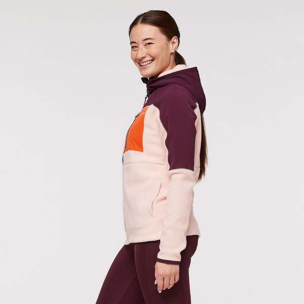 ABRAZO HOODED FULL-ZIP FLEECE JACKET Damen - Fleecejacke