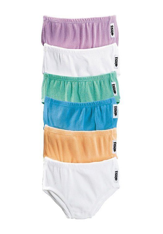 petite fleur Slip (Packung, 6-St) bequemer Basic, angenehm zu Tragen