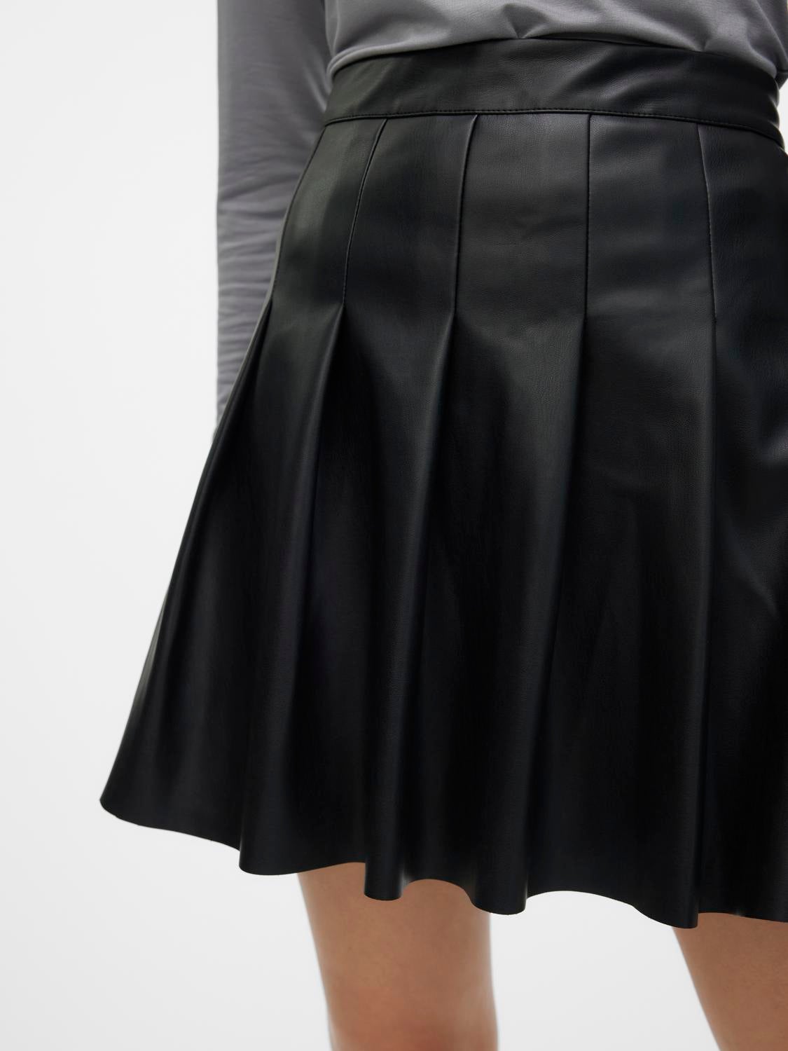 VMSIGGI Hohe Taille Kurzer Rock