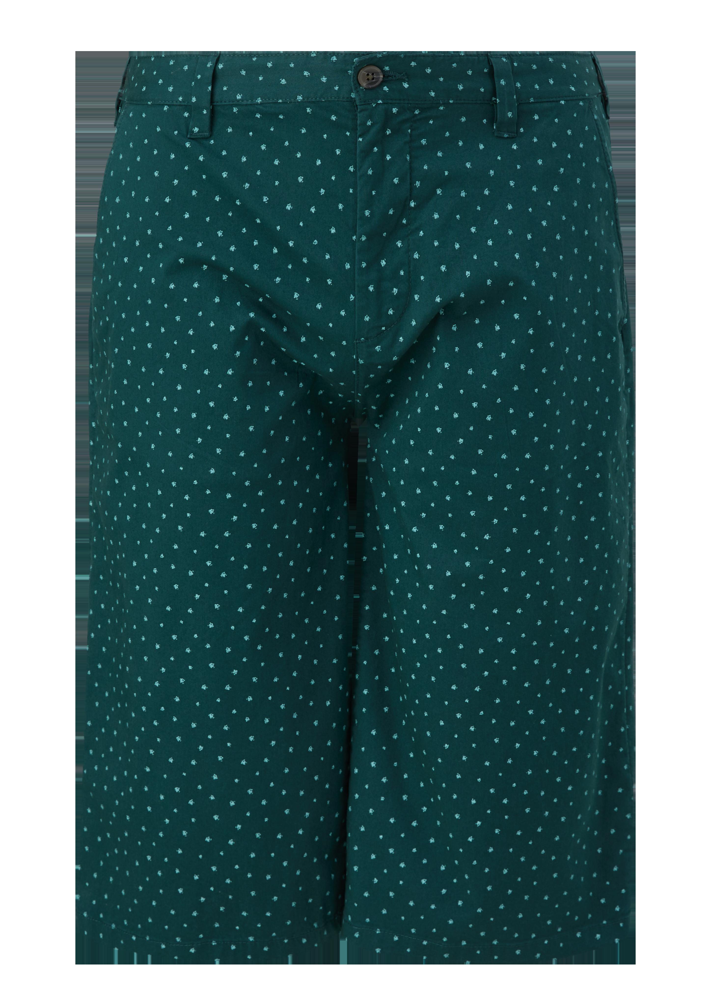 Slim: Bermuda mit Allover-Print  2133321-79A0