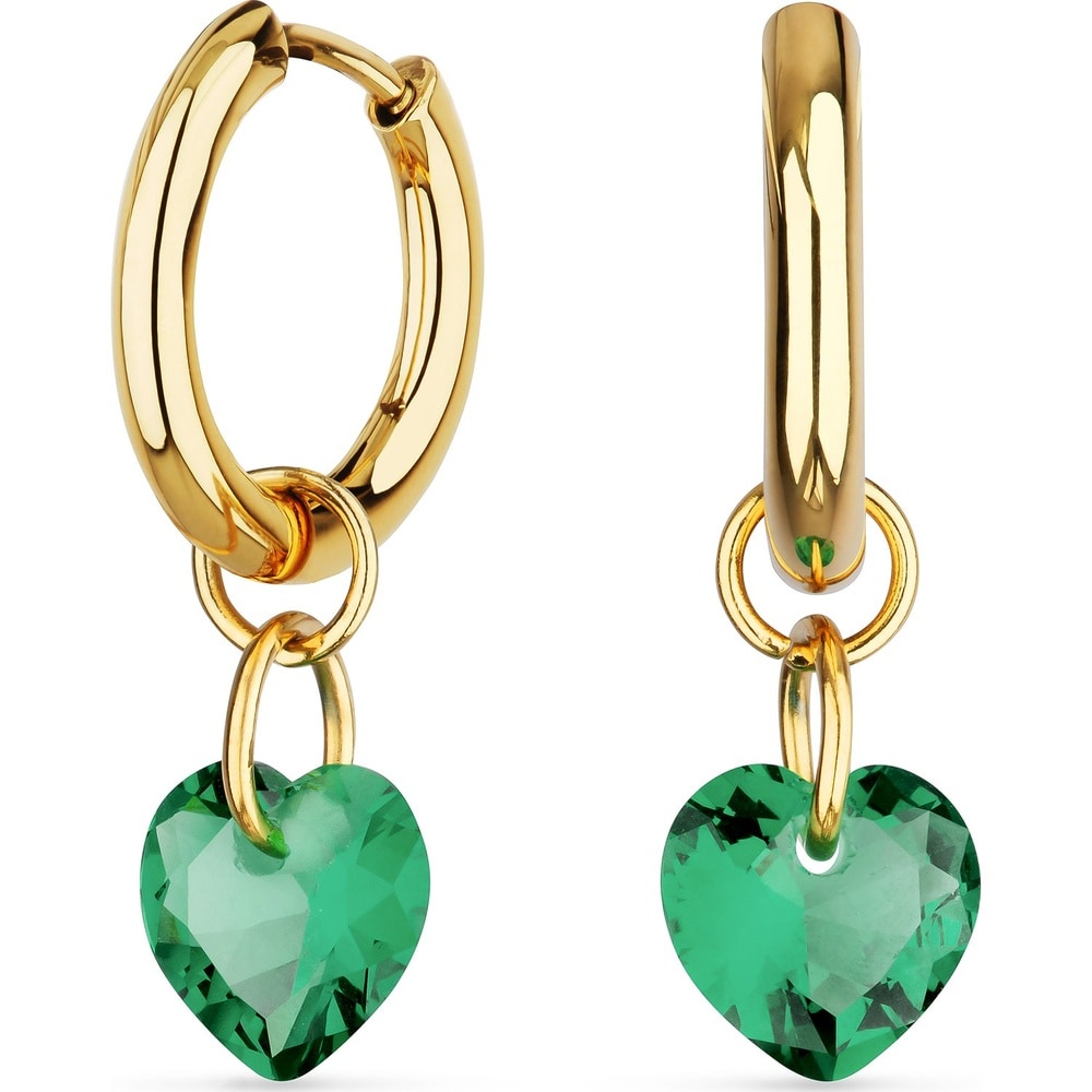 GMK Collection Créoles Acier inoxydable Boucles d'oreilles