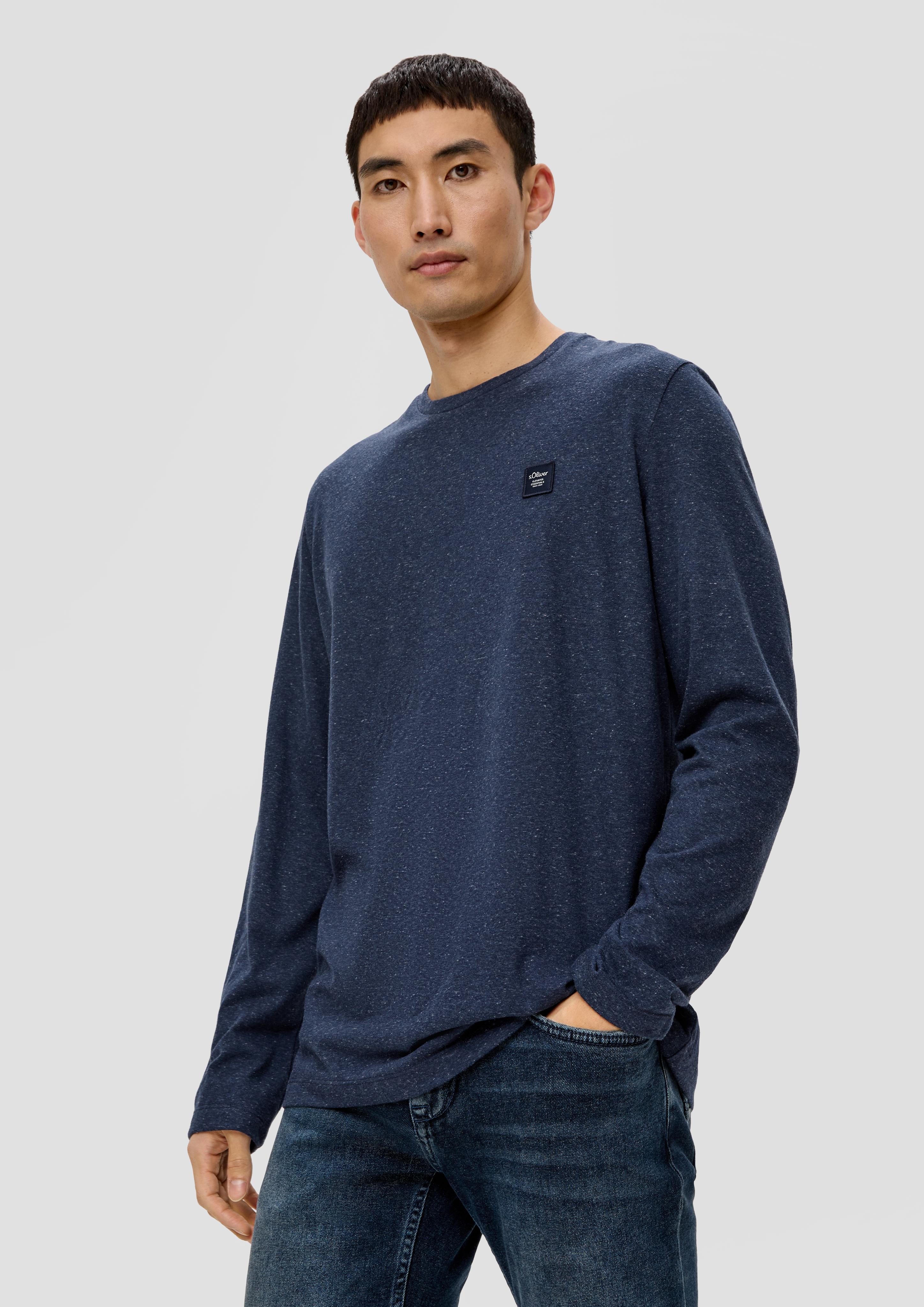 Meliertes Langarmshirt  2138647-59W2