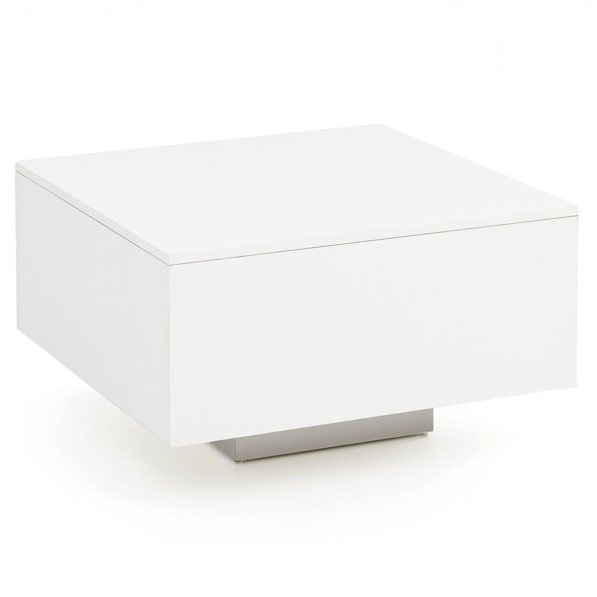 Wohnling Couchtisch Holz 60 x 60 x 35,5 cm