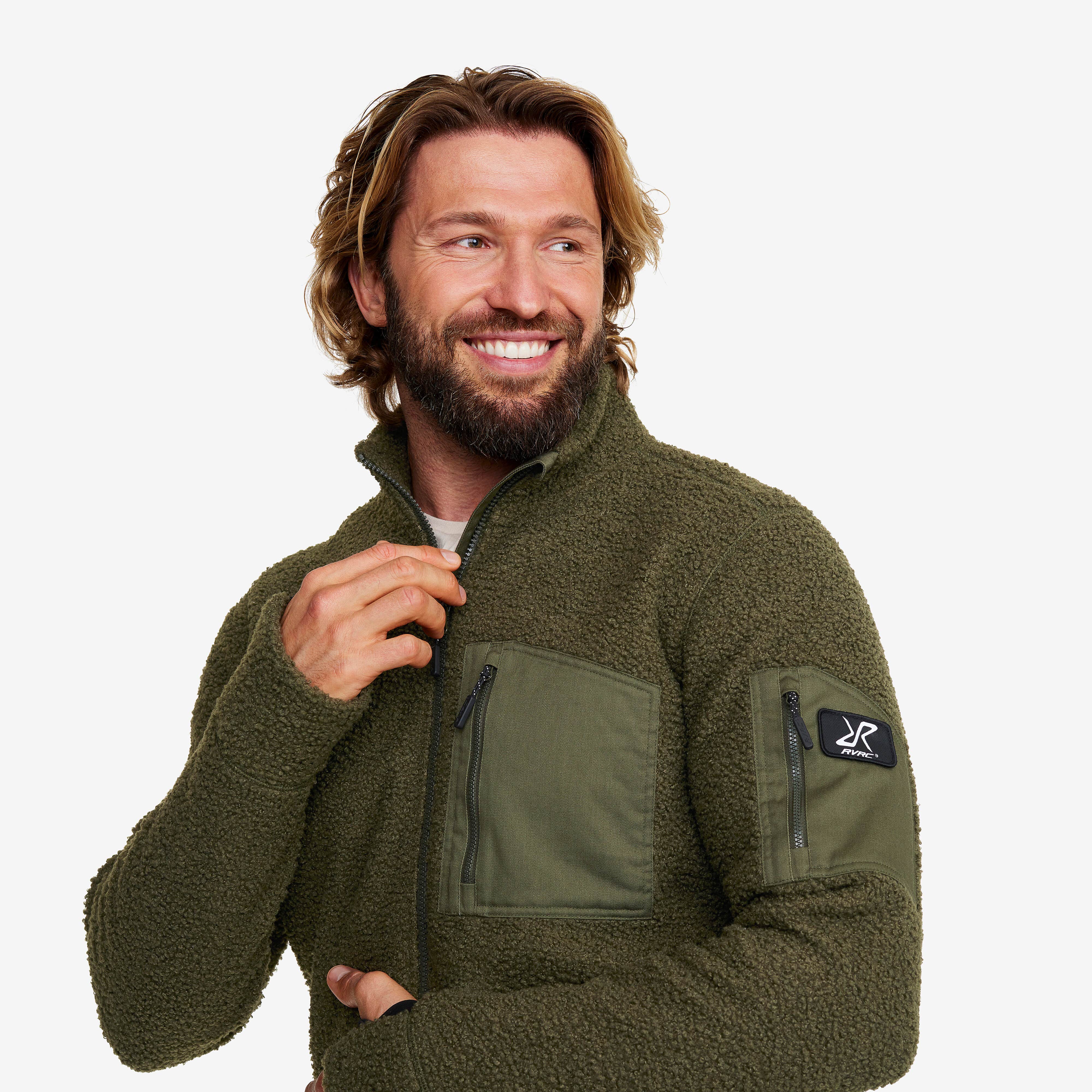 Bigfoot Pile Fleece Homme Grape Leaf