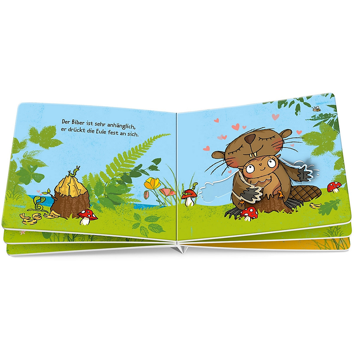 Die kleine Eule will kuscheln