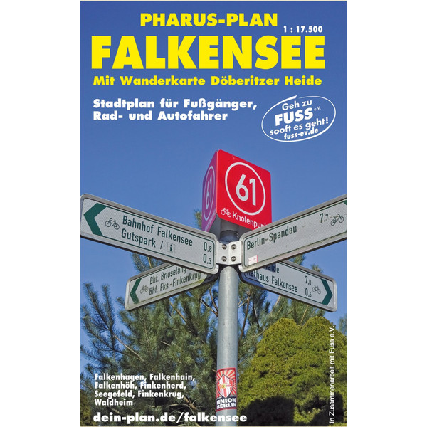 FALKENSEE &  DÖBERITZER HEIDE - Wanderkarte