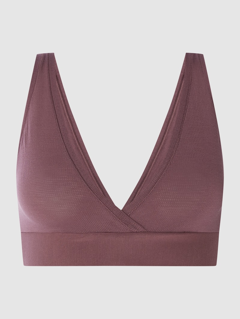 Bustier mit Stretch-Anteil Modell 'Go Allround' in bordeaux rot