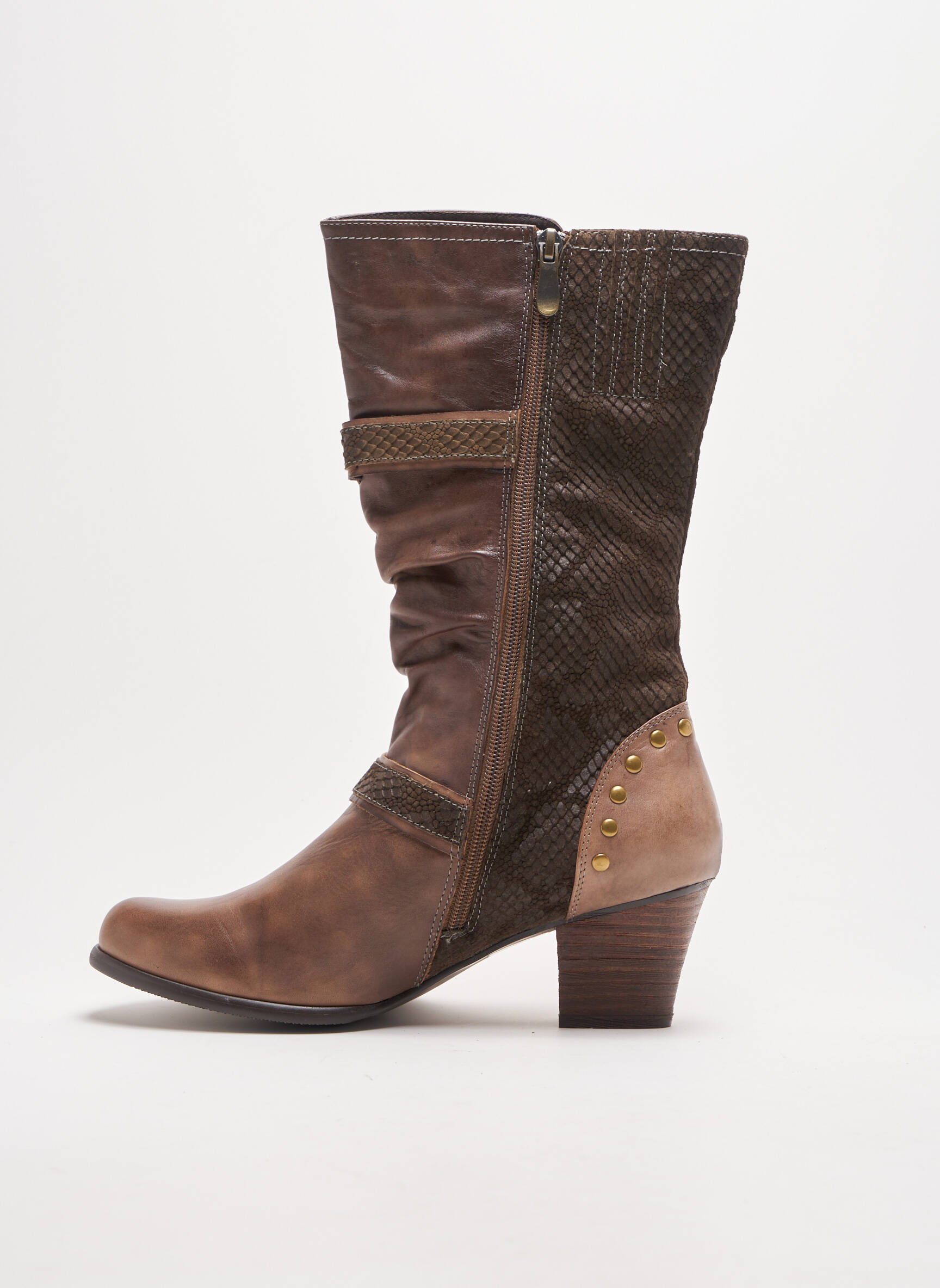 Laura Vita Bottes Femme couleur marron