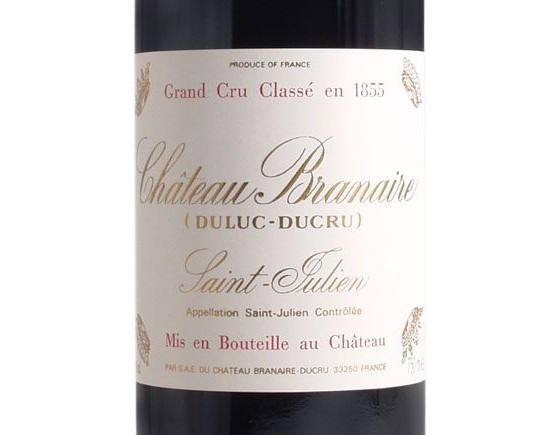 Château Branaire Ducru Rouge 1988, Quatrième Grand Cru Classé En 1855 Bordeaux Saint-Julien