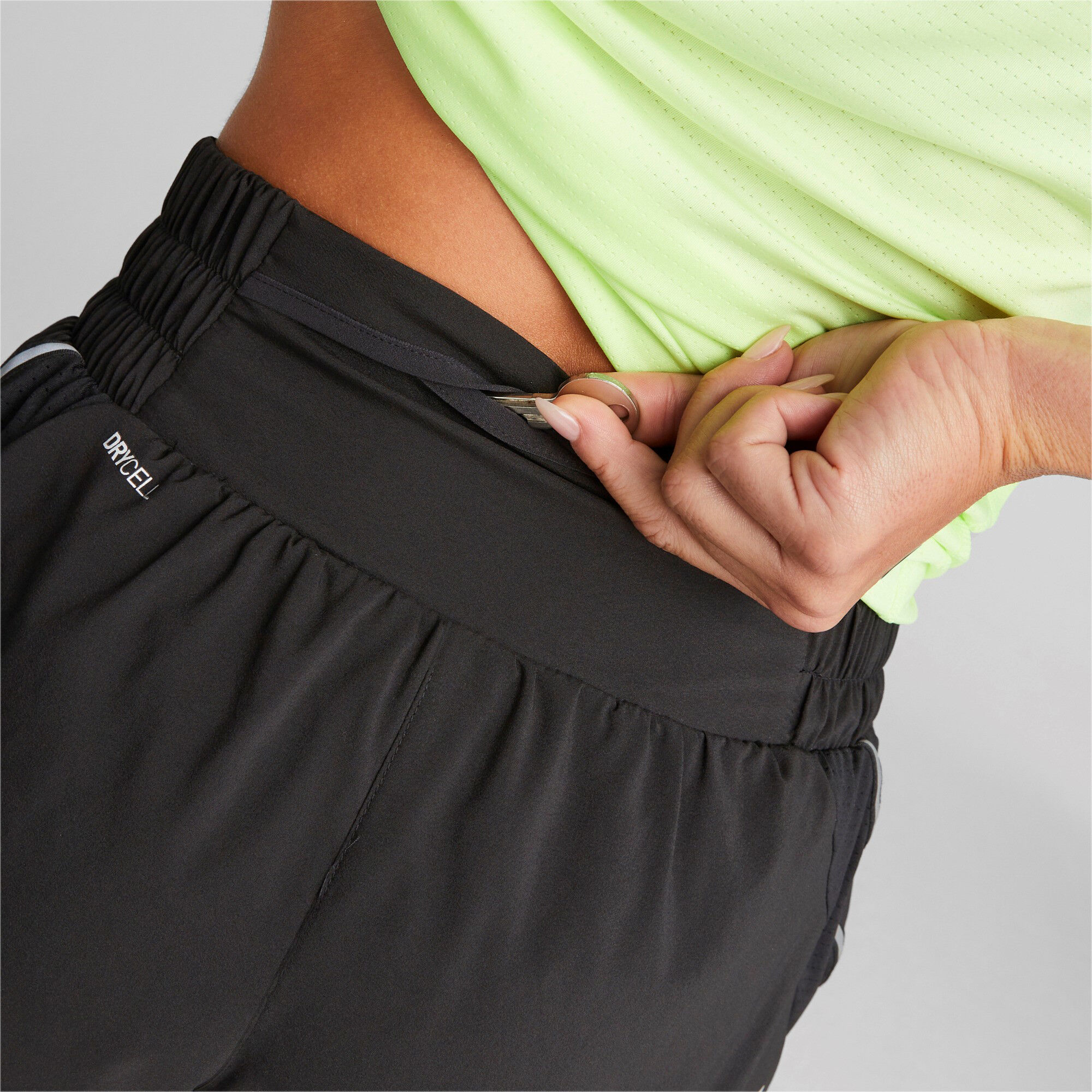 Run Woven 3in Shorts Damen - Schwarz
