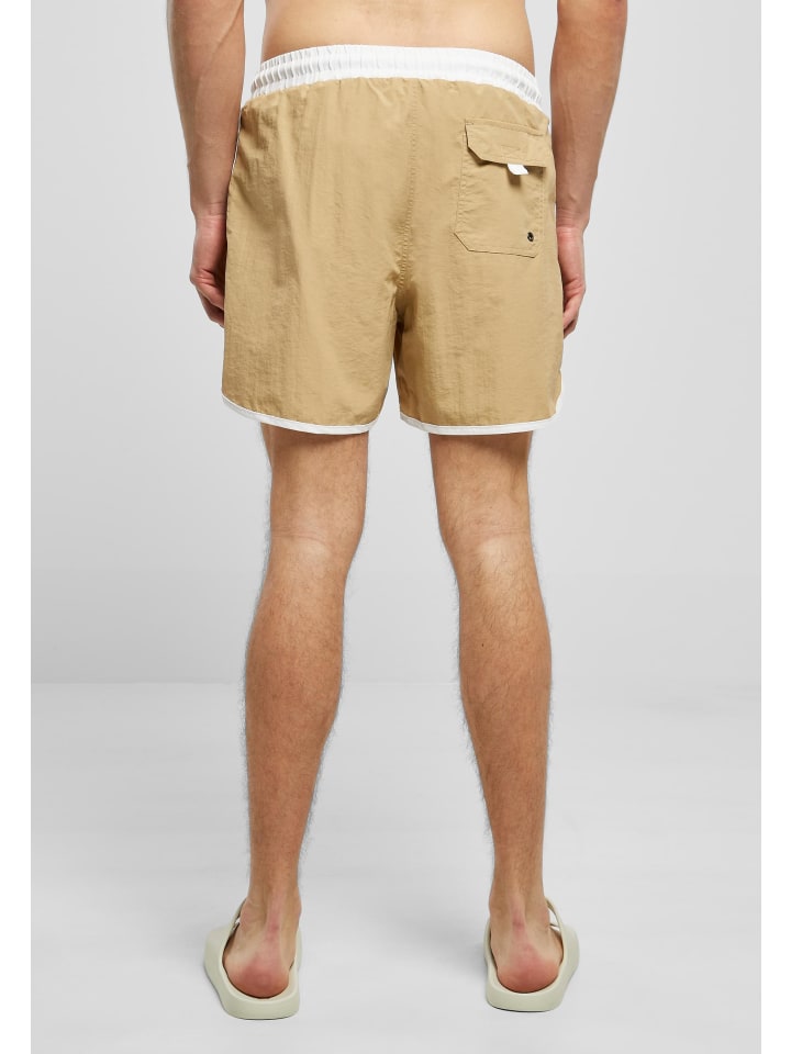 Urban Classics Urban Classics Badeshorts in white/unionbeige günstig kaufen
