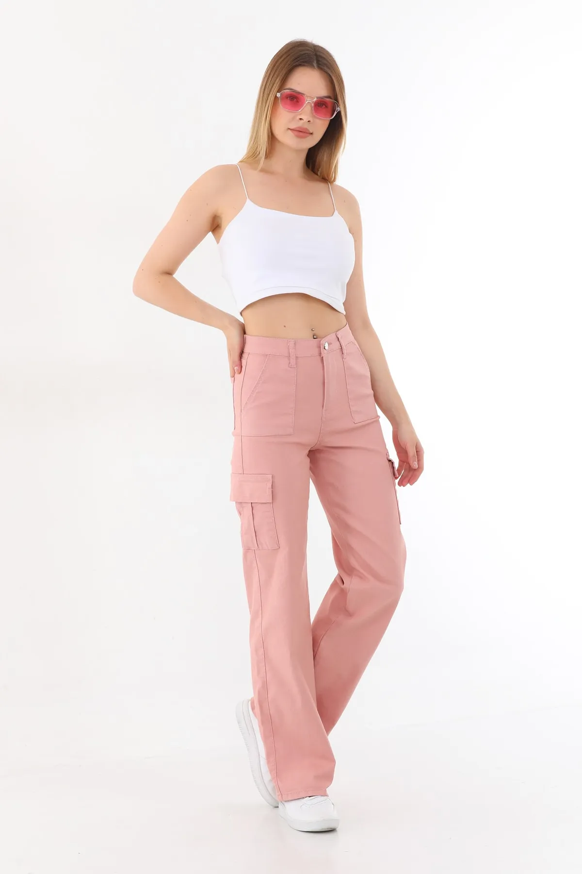 BİKELİFE  Powder Cargo-Tasche aus Lycra mit hoher Taille und weitem Bein