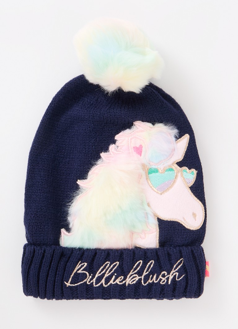 Șapcă Billieblush tricotată gros cu broderie