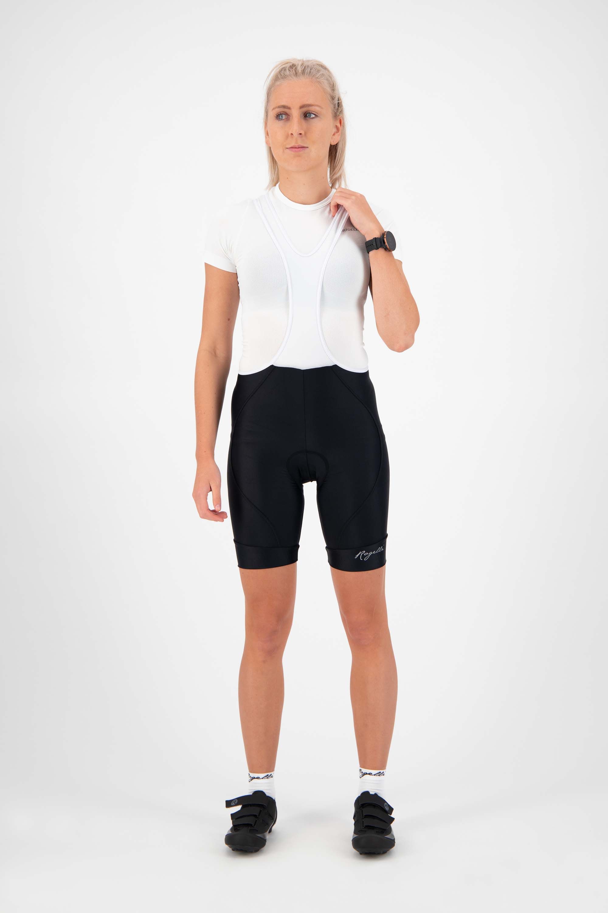 Rogelli Laura Schwarz Damen Radhose Kurz
