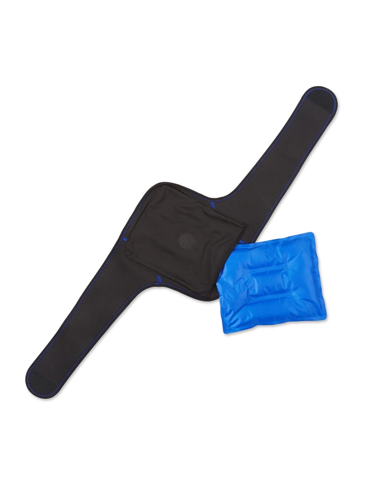 relaxdays Kühlkissen Knie in Schwarz günstig kaufen onesize