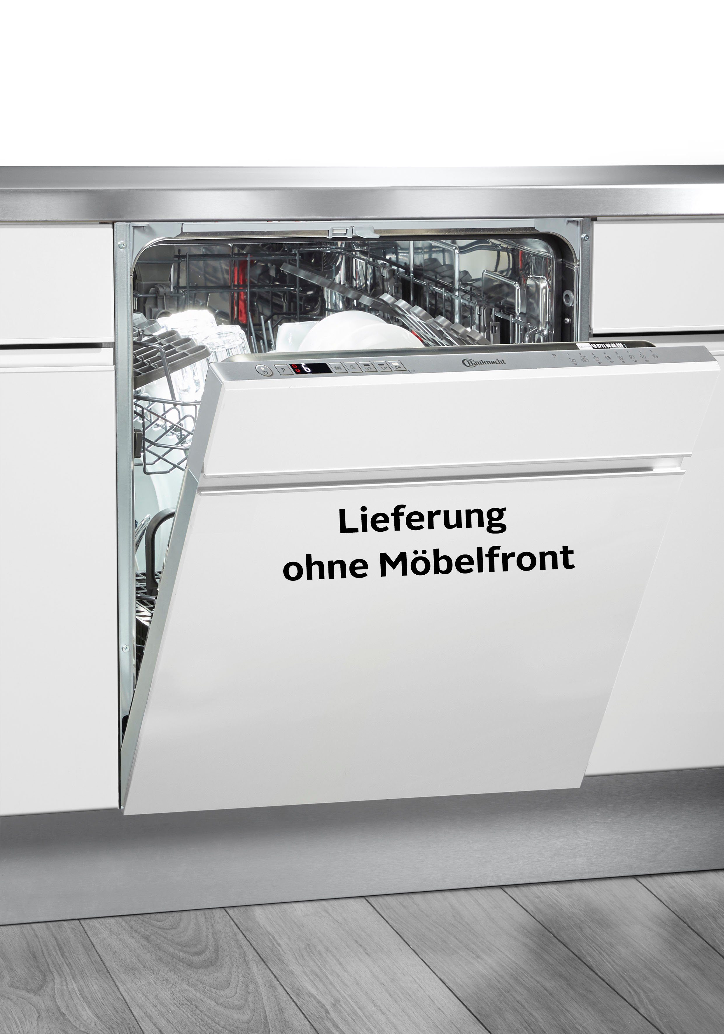 BAUKNECHT vollintegrierbarer Geschirrspüler, OBIC ECOSTAR 5320, 14 Maßgedecke