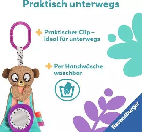Play+ Knister-Erdmännchen - Babyspielzeug ab 0 Monaten