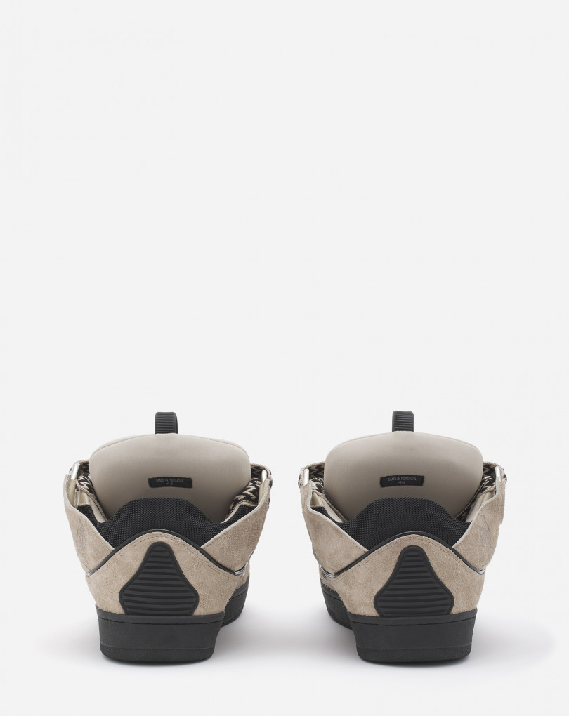 SNEAKERS CURB EN CUIR