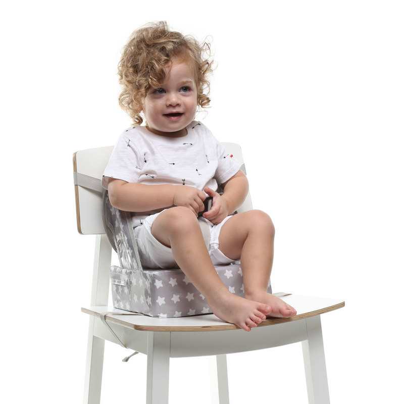 Rehausseur de chaise Easy Up White stars Babytolove