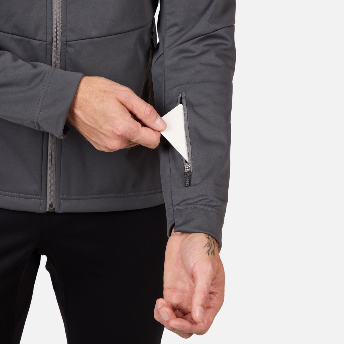 Softshell-Herrenkapuzenjacke Genetys