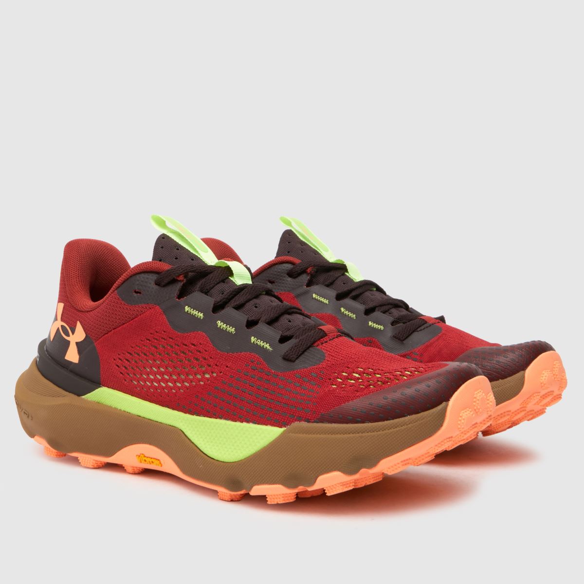 Under Armour – Röda infinite pro trailskor