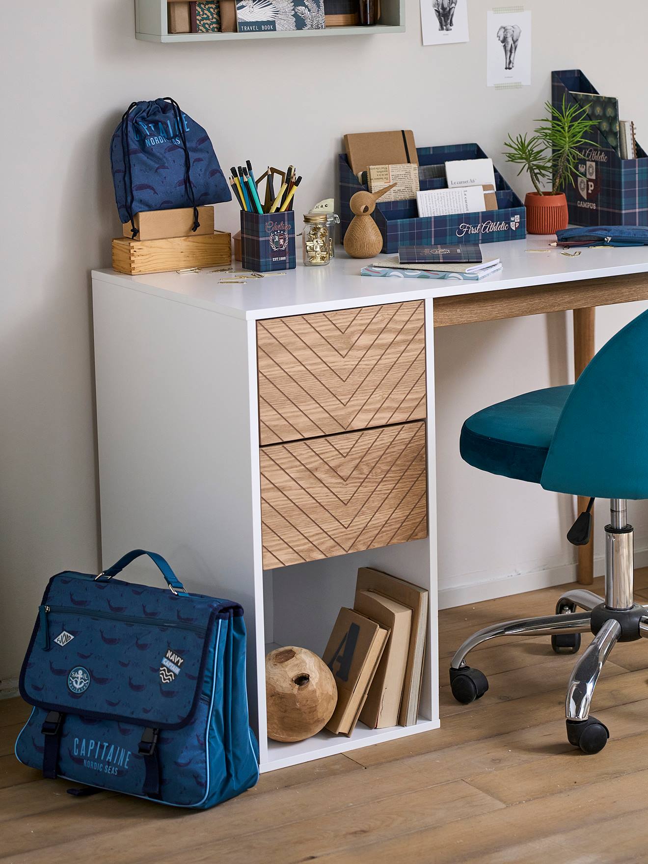 Cartable + trousse 