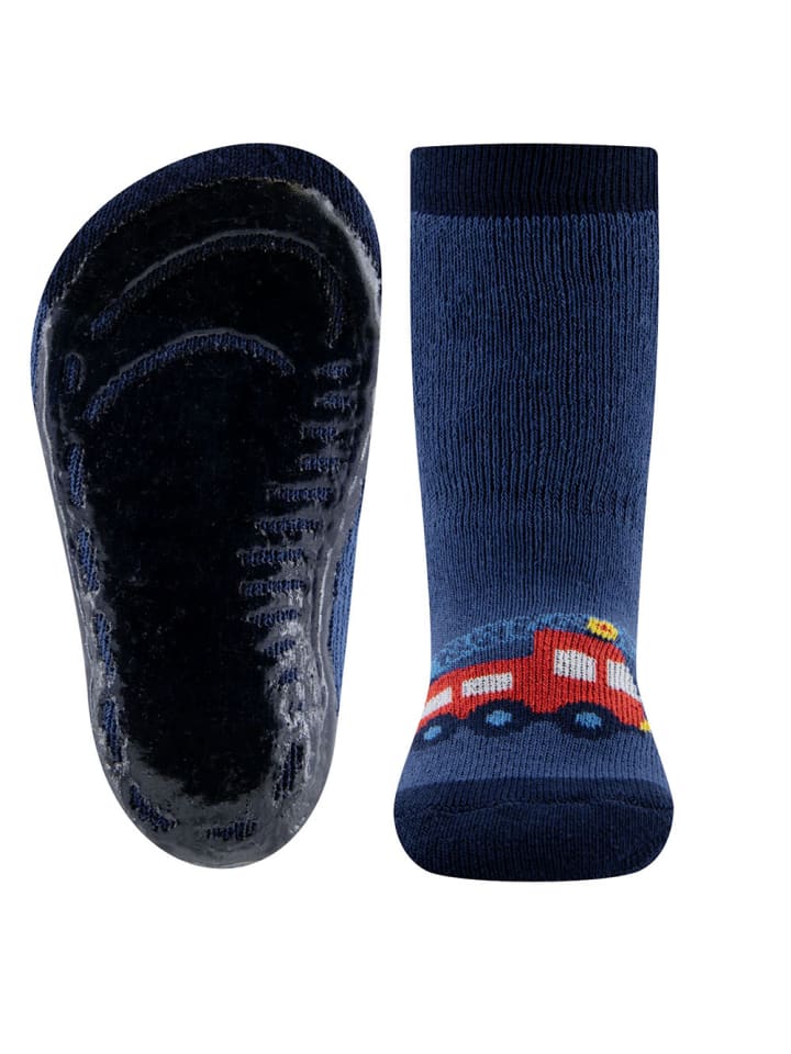 ewers 2er-Set Stoppersocken 2er Pack Feuerwehr/Ringel in navy günstig kaufen