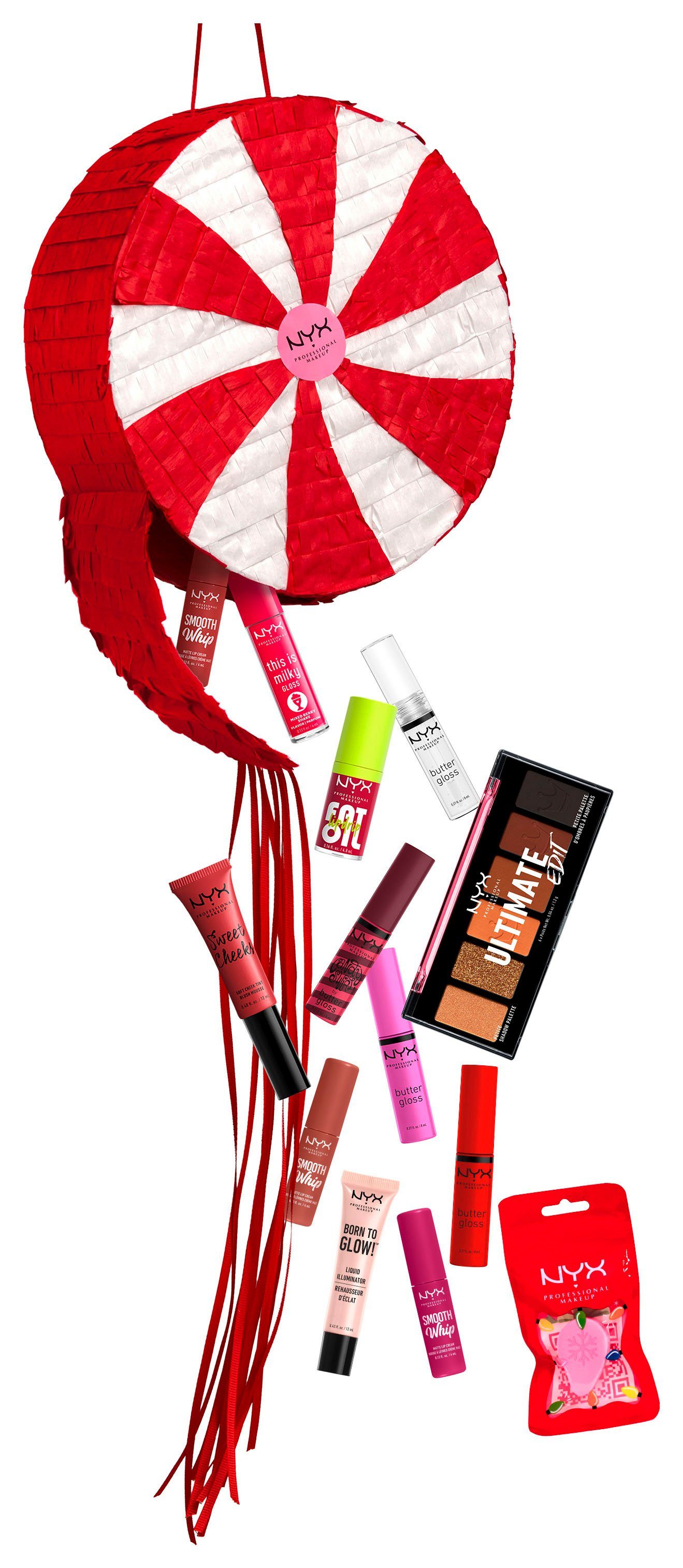 NYX Schmink-Set NYX Professional Makeup Pull to Sleigh Surprise Makeup Box, 14-tlg.