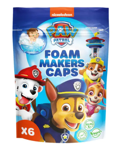 Пенушаво средство за купање Paw Patrol 6x16 г