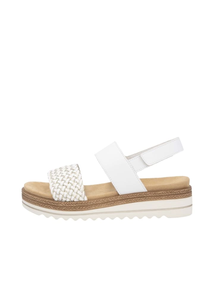 remonte Sandale Sandalette in weiß günstig kaufen