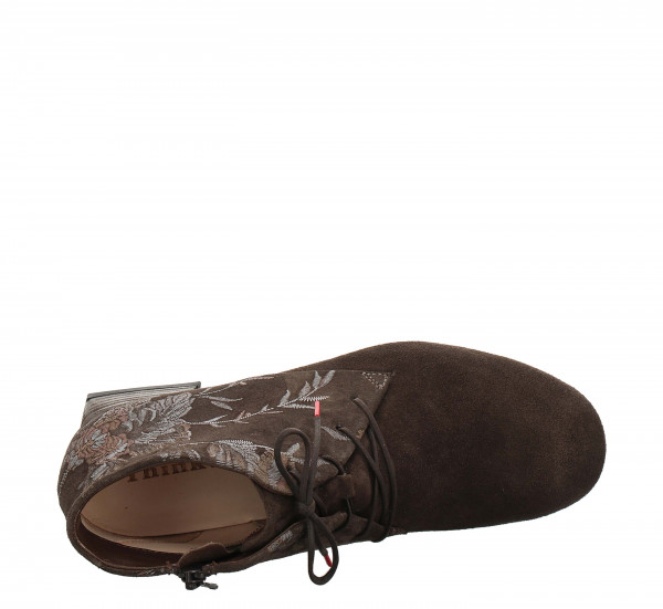 DELICIA Stiefelette - Bark/Kombi