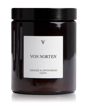 VON NORTEN Orange & Lemongrass Duftkerze-180 ml