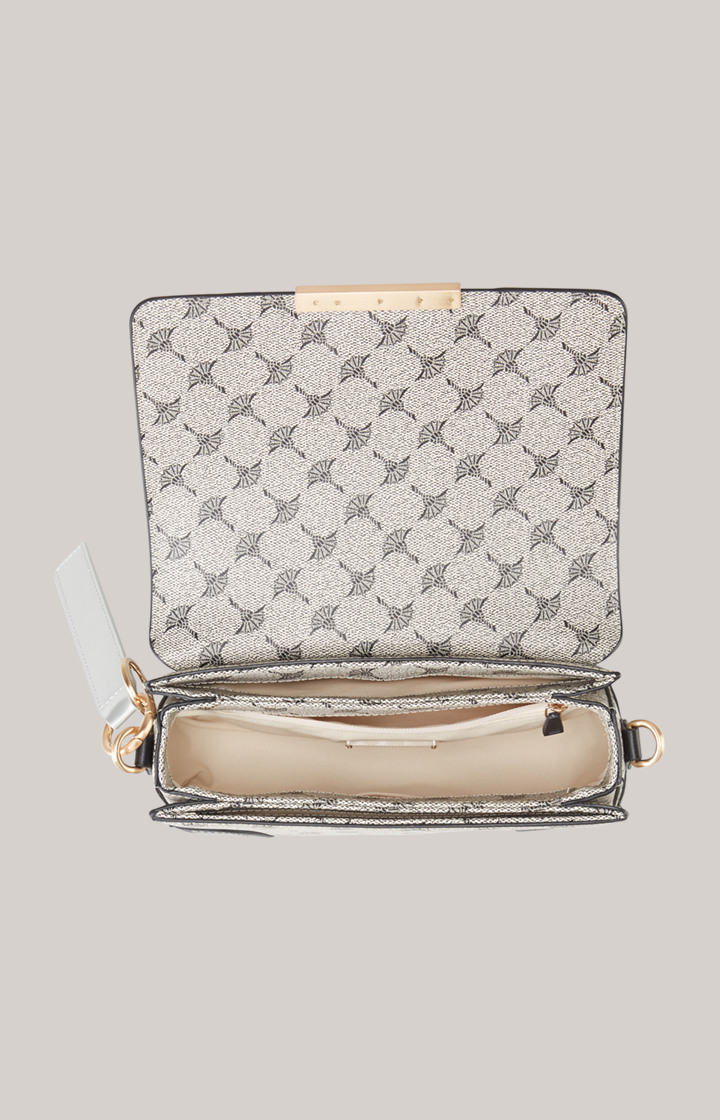 Schultertasche Mazzolino Edition Sousa in Schwarz/Offwhite