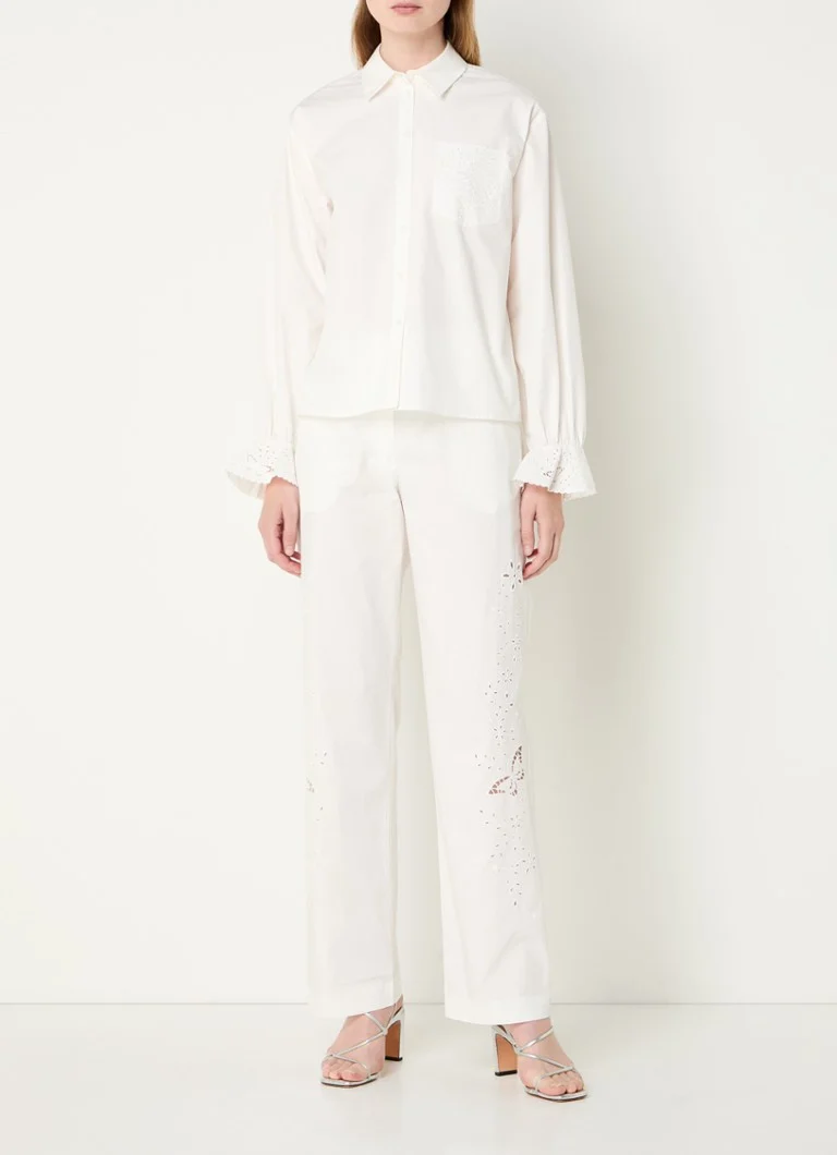 Blusa Claudie Pierlot con ricami