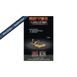 Fallschirmjager HMG Platoon (x4 Plastic)