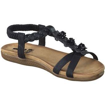 2Go Fashion Sandale in schwarz