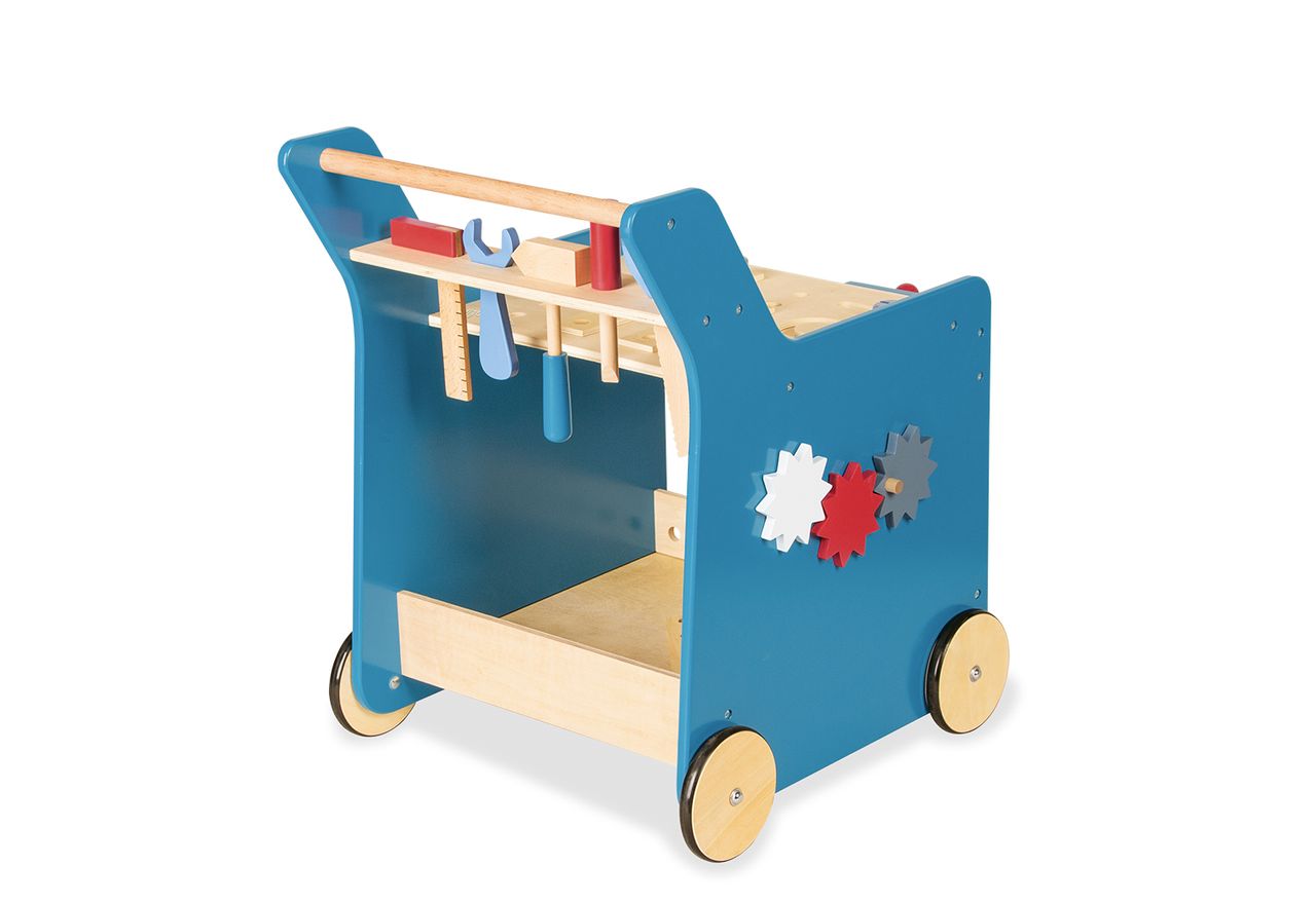 Pinolino Kinderträume Pinolino Werkzeugwagen Kalle, blau