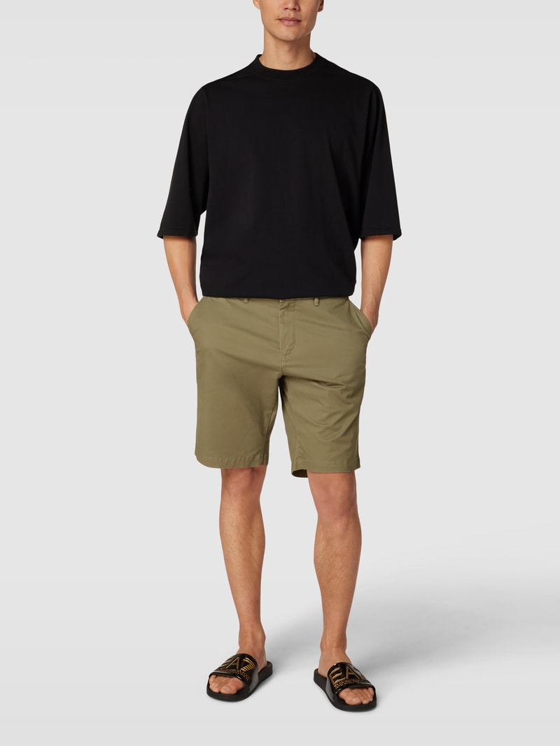 Chino-Shorts mit französischen Eingrifftaschen Modell 'HARLEM' in beige