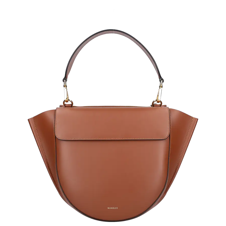 Wandler - Handtasche HORTENSIA MEDIUM Kalbseder - braun