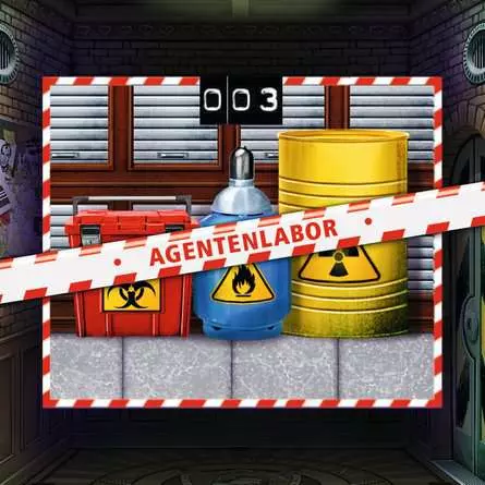 Geheimagenten: Das Agentenlabor - Kinderspiel ab 10 Jahren