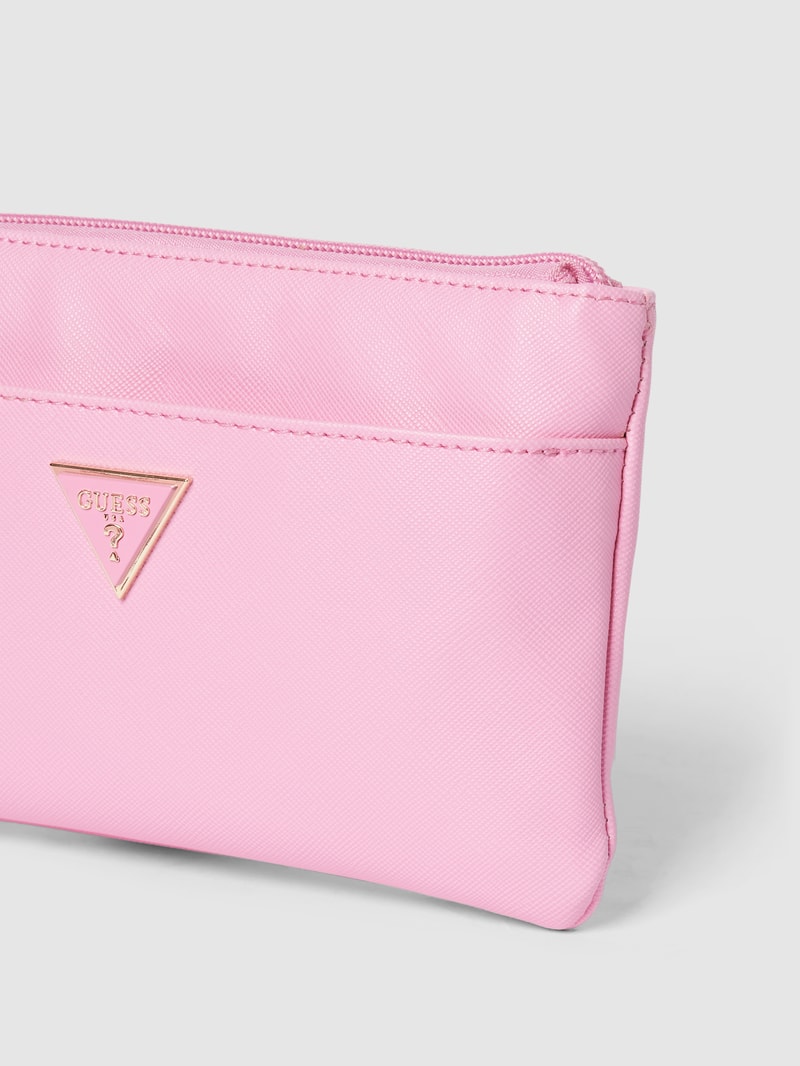 Portemonnaie mit herausnehmbarer Tasche in pink