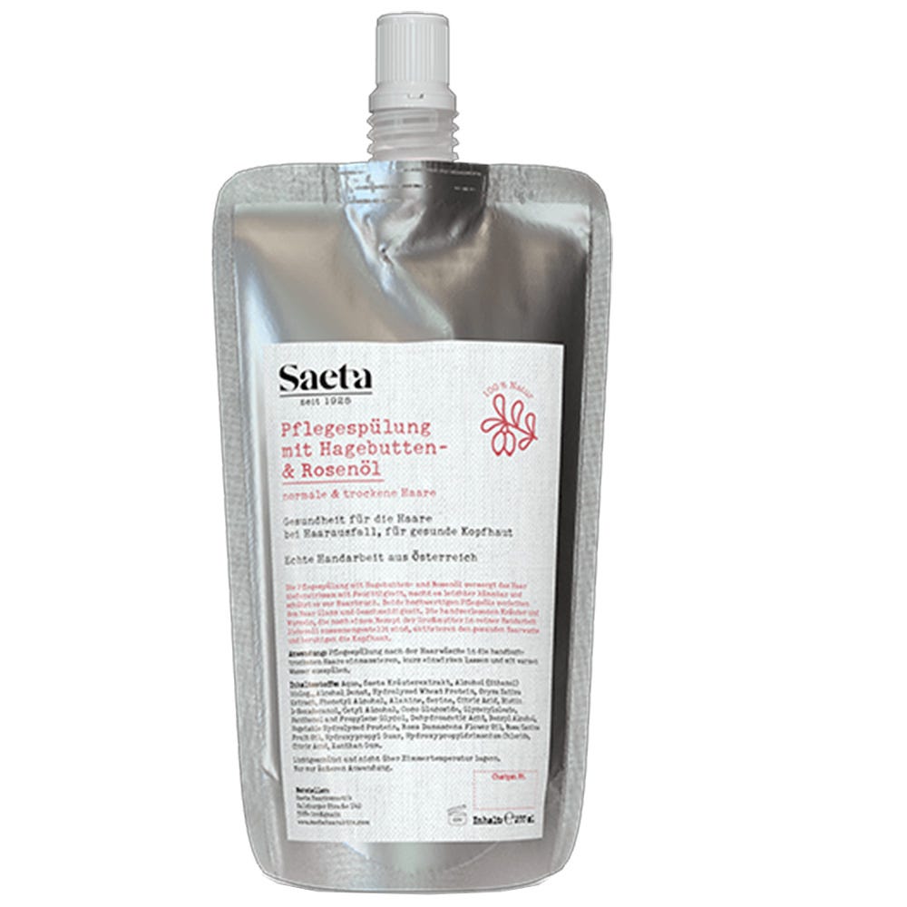 Saeta Conditioner Hagebutten-Rosenöl Nachfüllbeutel 200 ml