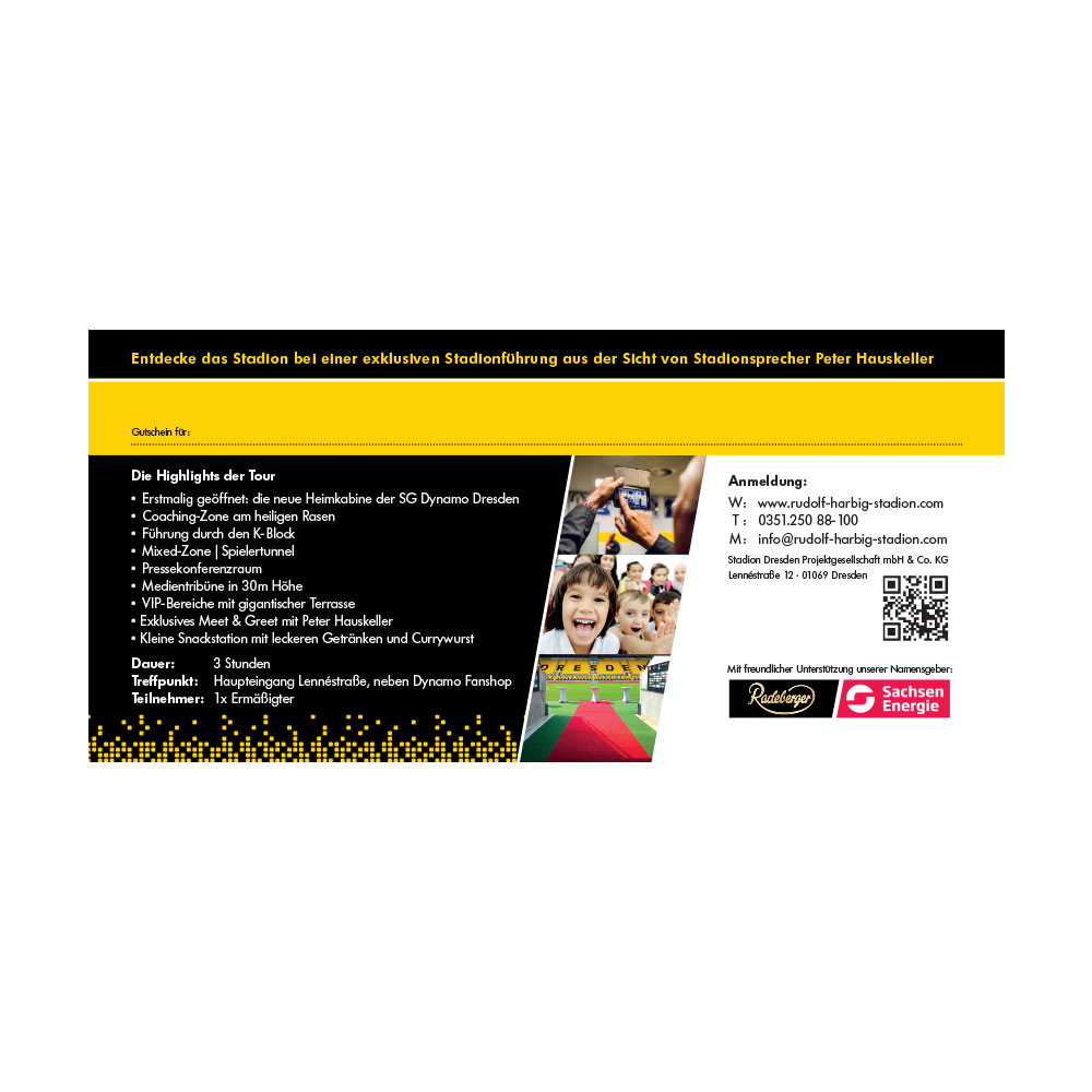 GUTSCHEIN Stadionsprecher-Tour