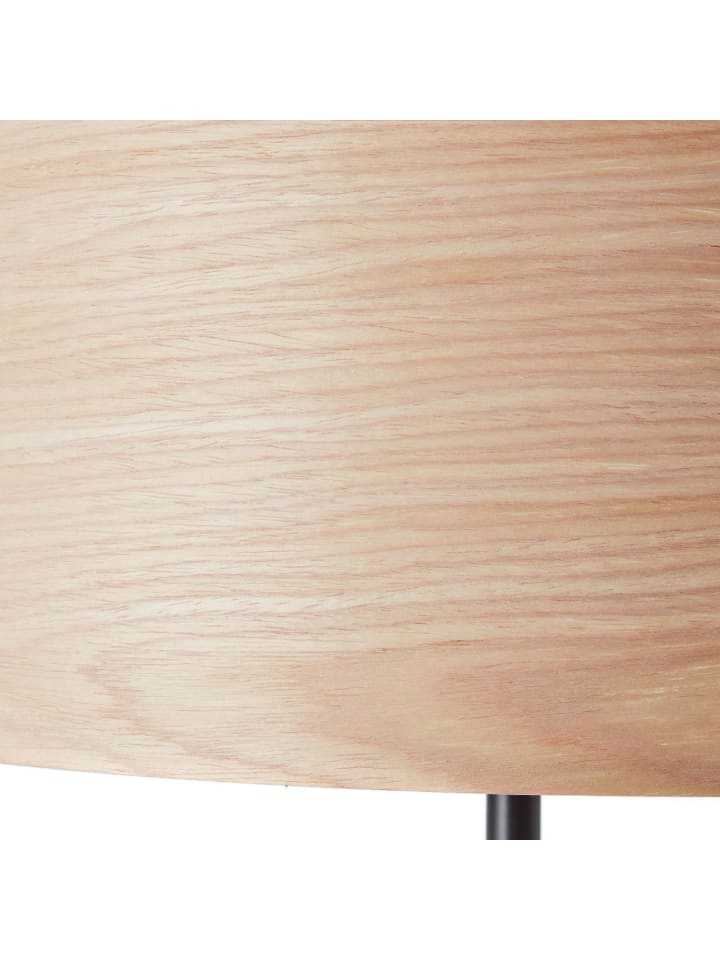 Brilliant Standleuchte, 1-flammig Romm ⌀ 38 cm in holz hell/schwarz günstig kaufen onesize
