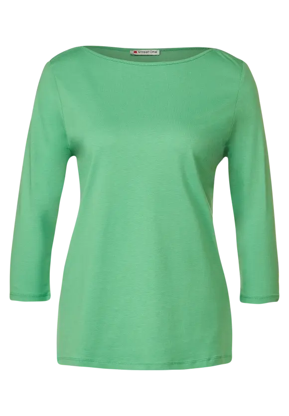 Street One Softes Shirt in Unifarbe
