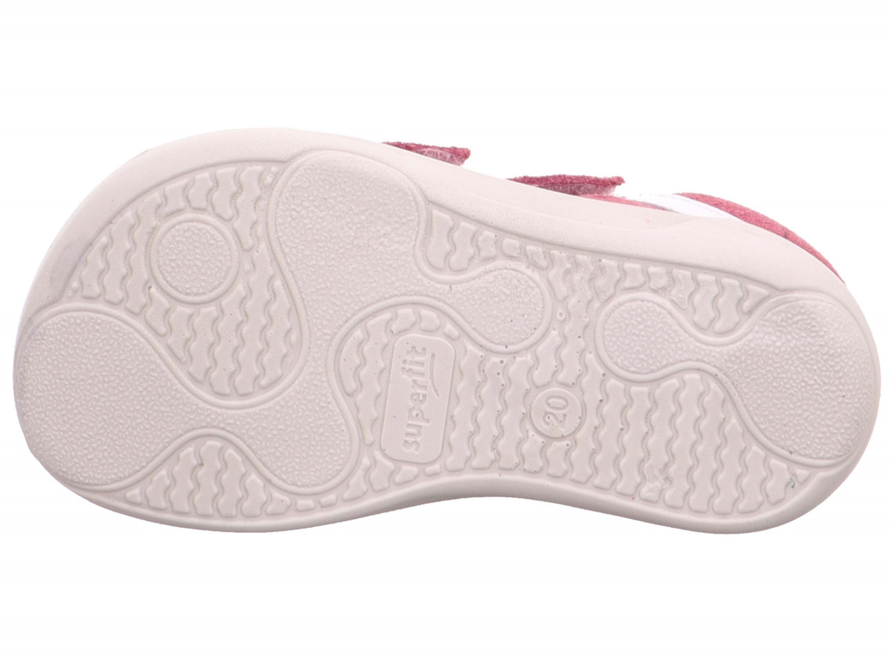 SUPERFREE - Pink/Weiss Sneaker low mit Klettverschluss