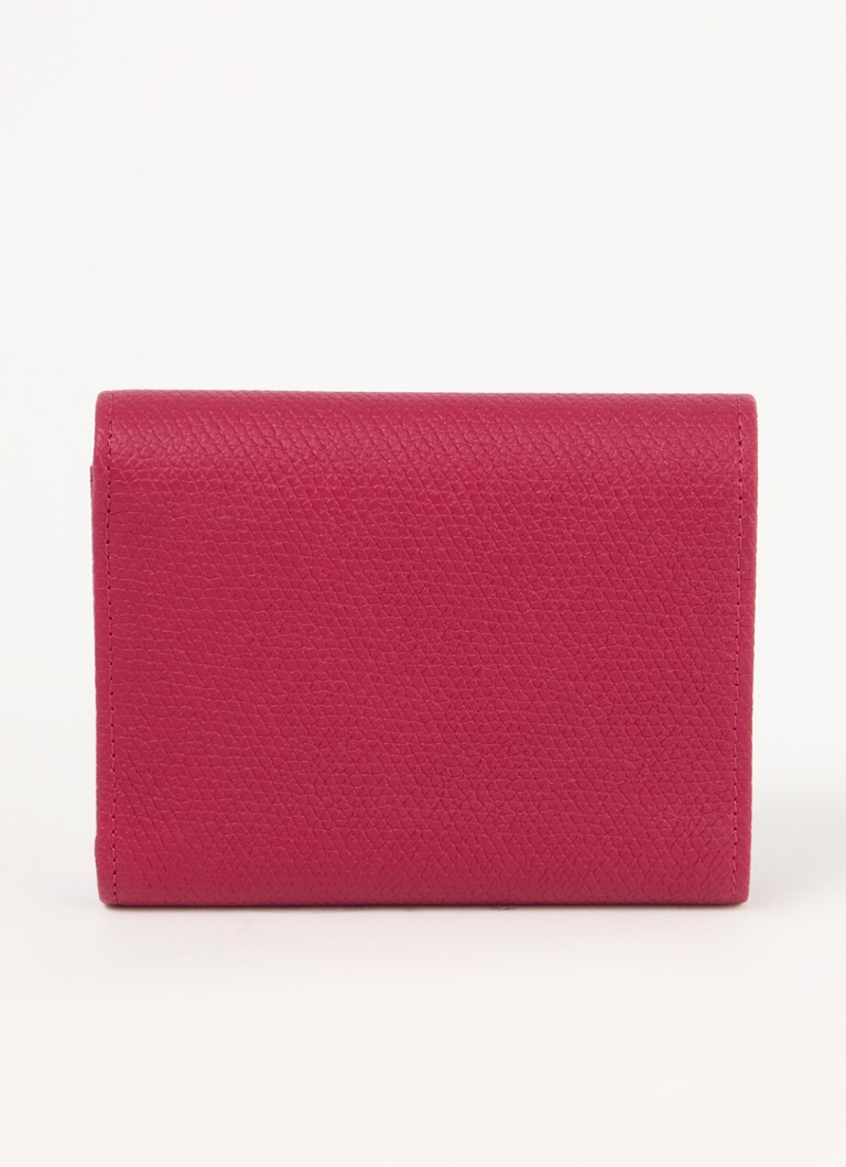 Carteira de couro Longchamp Le Roseau