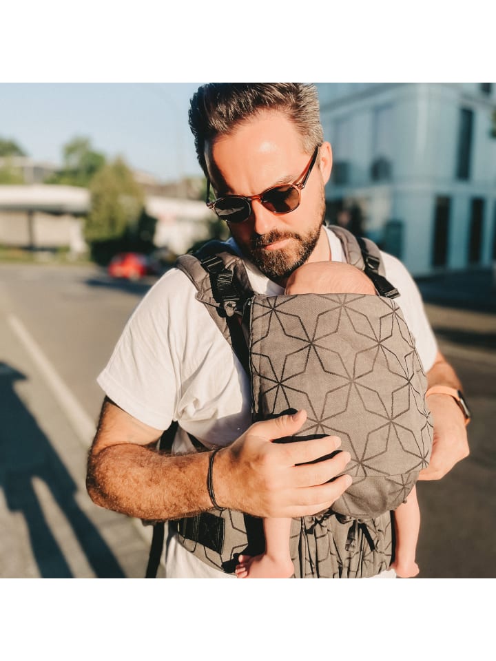 Hoppediz Babytrage Buckle in Malmö stone günstig kaufen onesize