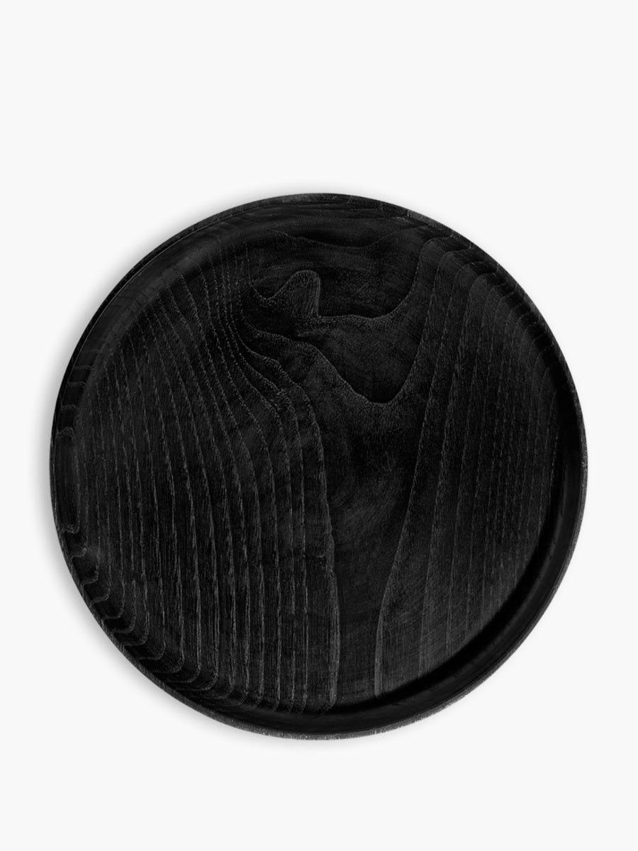 Plateau Ellipse Noir - Grand modèle